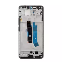 For_Xiaomi LCD Display + Touch Unit + Front Cover for Xiaomi Redmi Note 14 Pro 4G Midnight Black