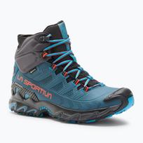Vyriški žygio batai La Sportiva Ultra Raptor II Mid Leather GTX hurricane/ carbon