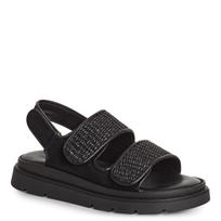 Basutės moterims, Juoda, Sandals