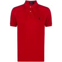 Palaidinės vyrams, Raudona, Embroidered polo shirt