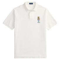 Polo marškiniai trumpos rank. vyrams, Balta, Knit-polo