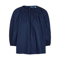 Marškiniai ilgomis rankovėmis moterims, Mėlyna, Woven-shirt
