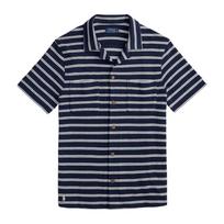 Marškiniai trump. rankovėmis vyrams, Mėlyna, Knit-sport shirt-shirt