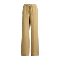 Platūs džinsai moterims, Ruda, Woven-wide leg-pants