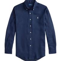 Marškiniai ilgomis rankovėmis vyrams, Mėlyna, Long sleeve-sport shirt
