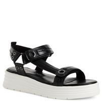 Basutės moterims, Juoda, Sandals