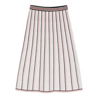 Midi sijonas moterims, Balta, Nora knit midi skirt