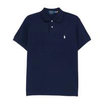 Polo marškiniai trumpos rank. vyrams, Mėlyna, Sskccmslm1-short sleeve-knit