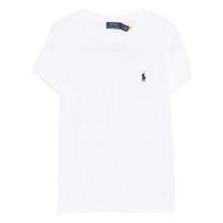 Marškinėliai trump. rankovėmis moterims, Balta, Knit-t-shirt