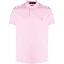 Polo marškiniai trumpos rank. vyrams, Rožinė, Sskccmslm1-short sleeve-knit