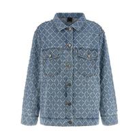 Džinsinis švarkas moterims, Mėlyna, Pifferaio overshirt