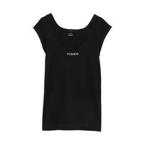 Marškiniai be rankovių moterims, Juoda, Tenace tanktop