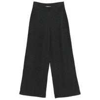 Kelnės moterims, Mėlyna, High rise wide leg pants