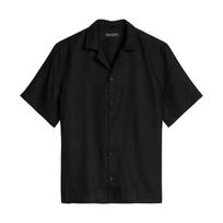 Marškiniai trump. rankovėmis vyrams, Juoda, 5000013939 Shirts sho