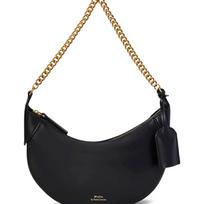 Rankinė per petį moterims, Juoda, P id mn chn-crossbody-small
