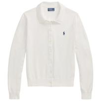 Kardiganas moterims, Balta, Sweater-cardigan