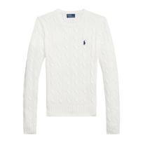 Megztinis moterims, Balta, Julianna-long sleeve-pullover