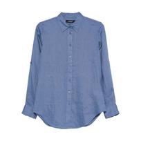 Marškiniai ilgomis rankovėmis moterims, Mėlyna, Karrie-long sleeve-shirt
