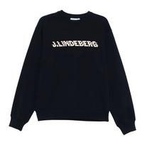 Megztinis vyrams, Mėlyna, Club printed  crew neck