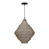 Auksinės spalvos kabantis šviestuvas ø 48,5 cm su metaliniu gaubtu Sarraco – Kave Home