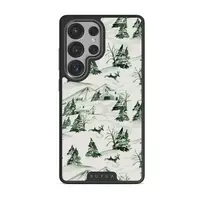 Pine Lodge - Samsung Galaxy S25 Ultra Case, Elite Dark (Magnetic) / Gunmetal