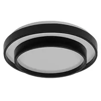 Šviestuvas lubų Osram, LED, 24W, 3000K, 1450lm, Ø385, juoda