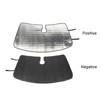 TESIN Windshield Sunshades for Dodge RAM 1500 2018+ Car Front Windshield Sun Visor Cover Accessories for Dodge RAM 1500 2018 B