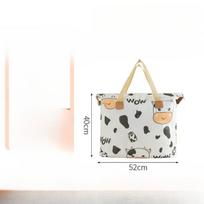 Quilt Storage Bag Clothing Large Large Capacity Duffel Bag Quilted Waterproof and Moisture-proof Moving Bag Student Doggy Bag 52*17*40cm