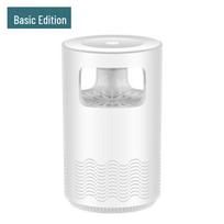 USB įkraunama elektrinė uodų žudymo lempa su siurbimo technologija, 2024 m. modelis. inhalation type, direct plug balta