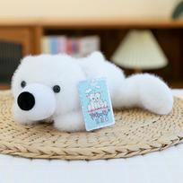 Fox Plush Toy Silver Fox Velvet Children's Birthday Gift Plush Doll Doll Pillow 20cm