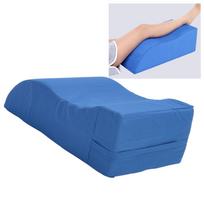60x35x20cm Kojų pagalvė iš didelio tankio kempinės, ergonomiškos S formos, skirta kojoms atremti miegui, mėlyna