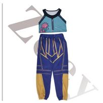 2025 Children Rumi Zoey Mira 3D Print Cosplay Costume Halloween Carnival K-Pop Hunters Girl Group Idol Role Play Dress Up Outfit 130 CM