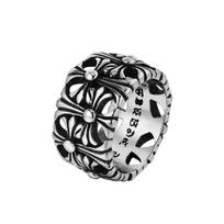 2026 European and American Personalized Retro Cross Ultra-wide Men's Jewelry Exquisite Accessories Ring no. 6