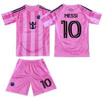 2025-26 Inter Miami pink home kit #10 Messi #9 Suárez Football Jerseys XL