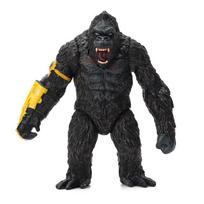 2 Styles King Kong Gorilla Articulated Joints Moveable Action Figure Vinyl Doll Collection Model Toys No Box