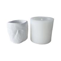 Silicone Flower Pot Mold Concrete Candlestick Silicone Mold Candle Holder Mold DIY Succulent Planter Cement Gypsum Mold S