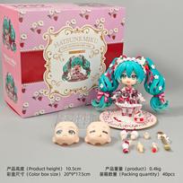 Anime Nendoroid Hatsune Miku Braškių Tortas 15-ojo Jubilieja Edition #1939 Veiksmo Figūrėlė Kolekcionuojamas Modelis Žaislas Dovana