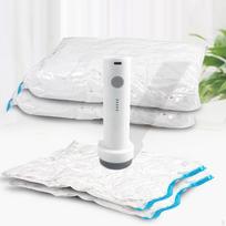 Compression Bag Electric Air Pump Compact Easy to Use Home Automatic for Pillows Luggage Inflatable