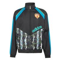 Adidas Originals Manchester United 90 Woven Stand Collar Zip Loose Long Sleeve Jacket Men jackets KD5815 M