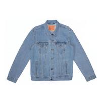 Levis Vienaeilis kišeninis džinsinis švarkas Vyriški viršutiniai drabužiai Mėlynas 72334-0131 XL