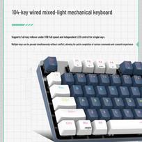 Lenovo MK5 Mechanical Gaming Keyboard & M5 Wireless Mouse Combo