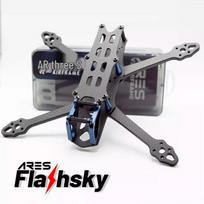 ARESV2 Flashsky 5-inch Freestyle Drone Frame CN plug (adapter included) rūkuota mėlyna spalva
