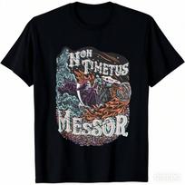 OFFICIAL DISCWORLD EMPORIUM TERRY PRATCHETT MESSOR BLACK T SHIRT | Casual Style, Geometric-Pattern S įvairiaspalvis