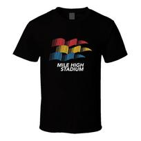 Mile High Stadium Denver T Shirt S įvairiaspalvis