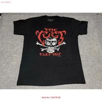 NEW THE CULT Skull Bones Electric 8525 Tour Black L ConcerT T Shirt 10 21 25 SATX vintage Washed streetwear designer clothes S įvairiaspalvis