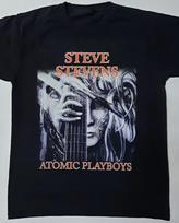 New Atomic Playboys Steve Stevens Gift For Fans Black S-5XL Shirt LL369 Unisex T-Shirt S įvairiaspalvis