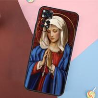 Virgin Mary Cover For Xiaomi Redmi Note 14 13 12 9 10 11 Pro 9S 10S 11S 12S Redmi 14C 10C 12C 13C Case For Redmi 9C