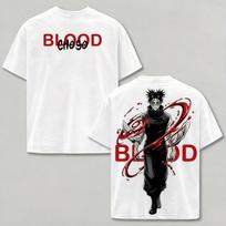 Anime Jujutsu Kaisen Choso Graphic T Shirt Men Women Tshirts Vintage Harajuku Male Loose T-shirt Men's T-shirts L