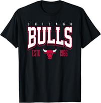 NBA Official Chicago Bulls Battle Tested T-Shirt S įvairiaspalvis