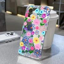 Flower Phone Case For Samsung A04 A05S A06 A50 A51 A52 A53 A54 A55 A56 A71 A72 A73 M53 M54 M55 5G Soft Silicone Phone Cover Samsung A04 4G